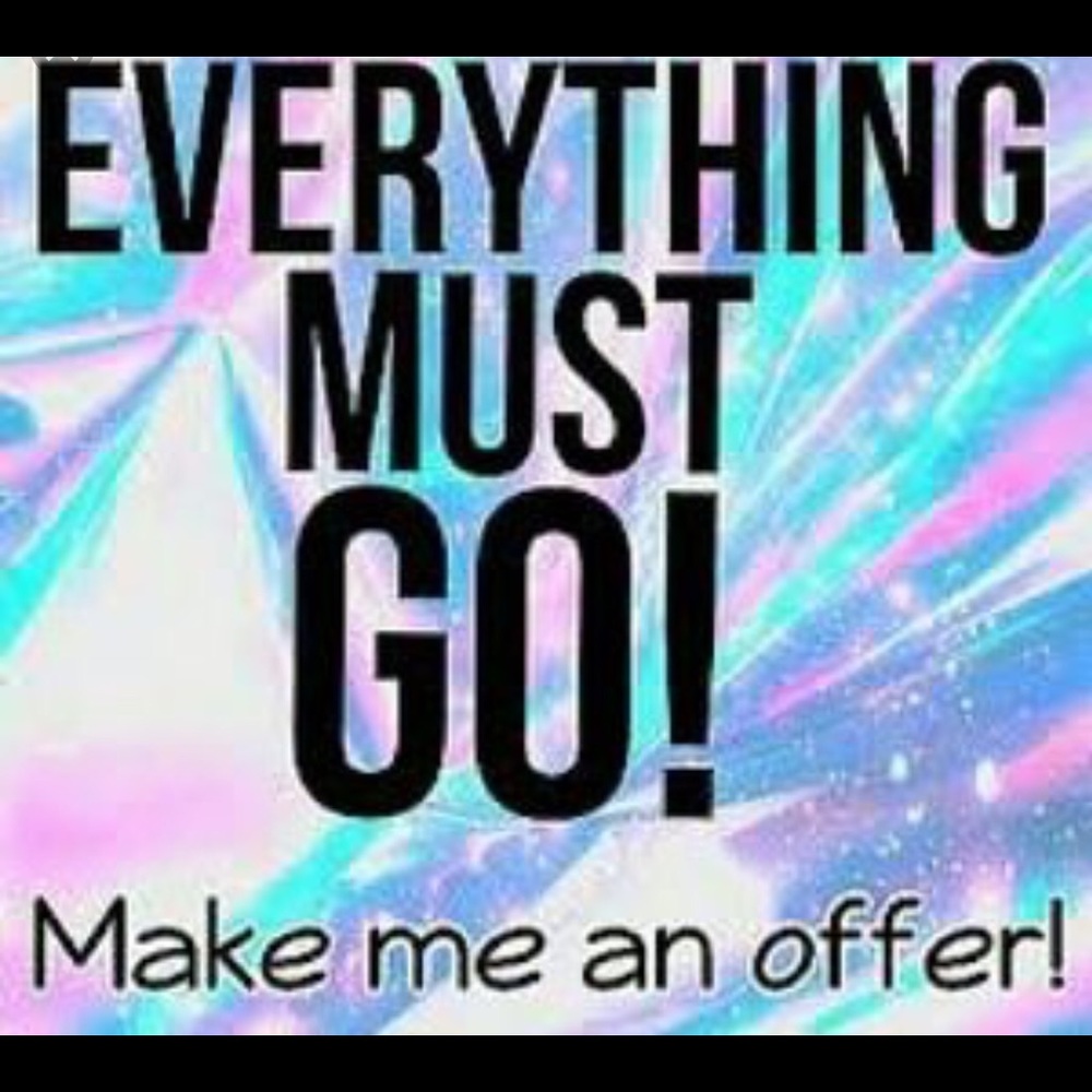 It’s that time in MAY 22’ ...EVERYTHING must go!🎉